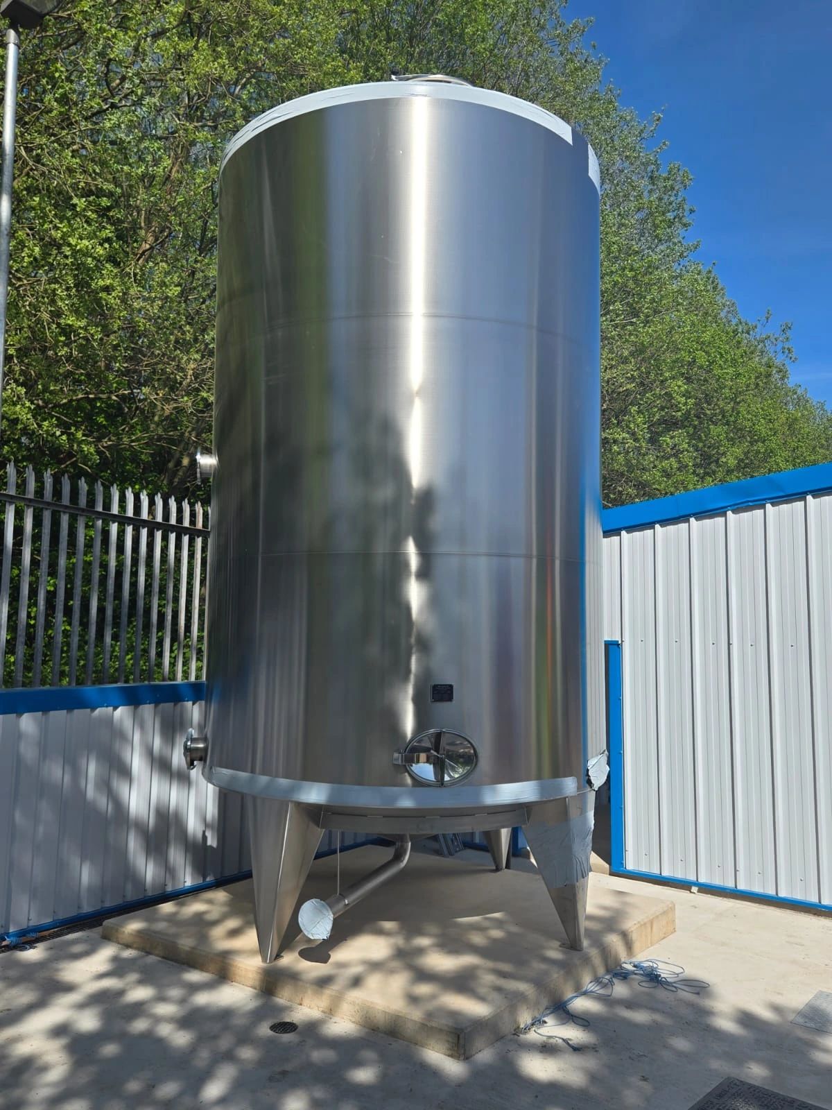 Compact Effluent Treatment System with Built-In Odour Control Installed for Food Production Site